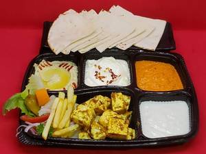 Paneer Open Shawarma Platter