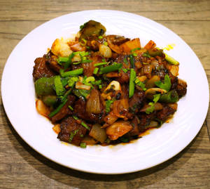 Chilly Beef Dry