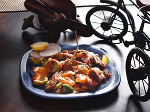 Mutton Seekh Rabab PlateX