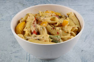 White Sauce Pasta.