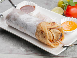 Malai Soya Chaap Roll                                                 