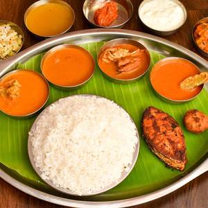 Special non veg thali meals