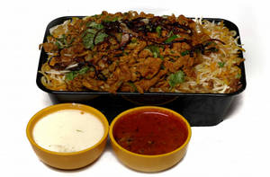 Hyderabadi Egg Burjia Biryani (large)