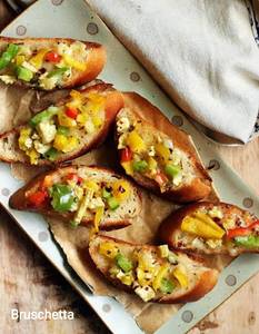 Exotic Vegetables Bruschetta