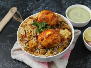 Chicken Egg Biryani
