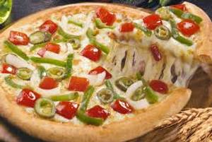Tomato Capsicum Cheese Pizza