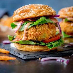 Veg Cheese Patty Burger
