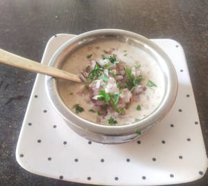 Onion raita