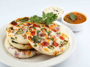 Tomato Onion Uttapam