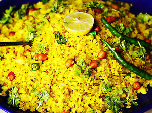 Matar Poha