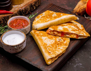 [VEG] Paneer Corn Quesadilla