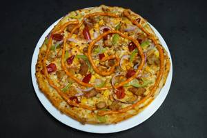Butter Chicken Pizza