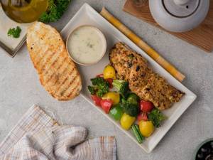 Grilled Fish With Lemon Butter Sauce Grill Platter