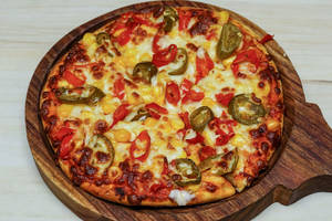 Mexican Biryani Pizza