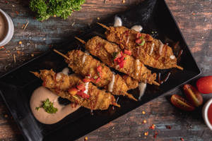 Crispy Chicken Skewers