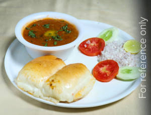 Cheese Chowpatty Pav Bhaji 