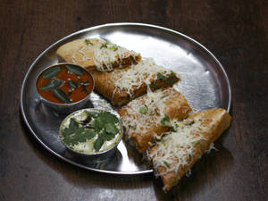 Coconut Masala Dosa