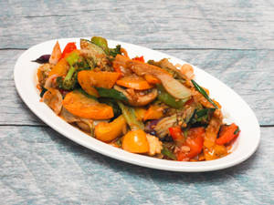 Stir Fried Grill Veg