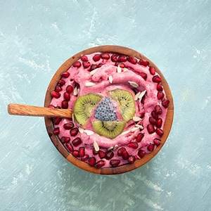 Red Sunflower Smoothie Bowl