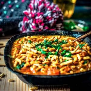 Sev Tamatar Half with 5 Tawa Butter Roti