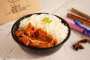 Mutton Rogan Josh Curry Rice Bowl