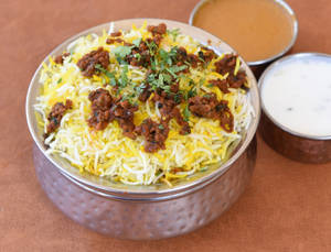 Mutton Keema Biryani
