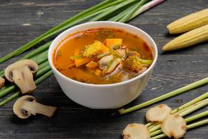 Tom Yum Chicken Soup