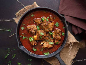 Mutton Curry  With Cold Drink