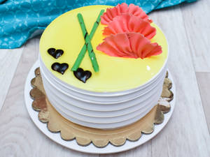 Pineapple Cake (Eggless)             