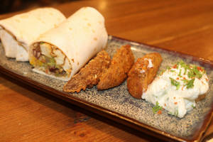 Cottage Cheese Mexican Burrito Wrap (reinvented)