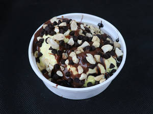 Nutella Butterscotch Ice Cream