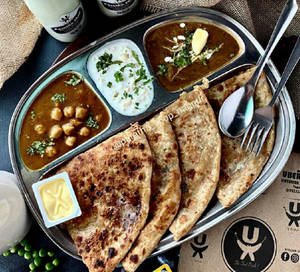 Cheese Aloo Paratha