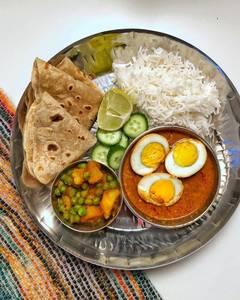 Egg thali