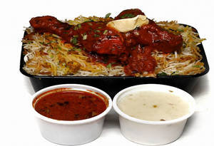 Butter Chicken Biryani(large  - 1000 Ml)