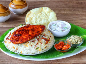 Malabar Fish Biryani With Gulab Jamun