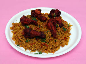 Chicken Lolipop Fried Rice 