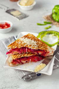 Veg Toast Sandwich