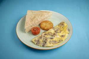 Mushroom & Cheese Omelette