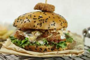 Chickpea Falafel Burger