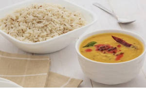 Dal Fry With Jeera Rice