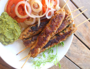 Chicken Seekh Kebab
