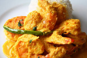 Mustard/sorshe Style - Prawn Curry