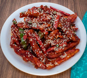 Honey Chilli Potato