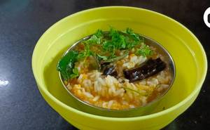 Rasam + Rice Bowl with Papad
