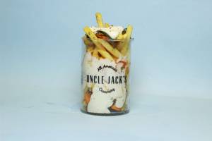 Grilled Veggies and Ranch Fries