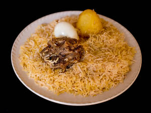 Special Mutton Biryani (2 Pcs) with Egg 