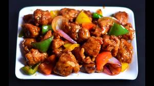 Paneer chilli[full]