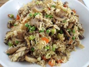 Mushroom Fried Rice