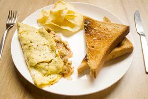 Mushroom Omelette
