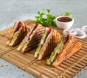 Aloo Muter  Cheese Sandwich